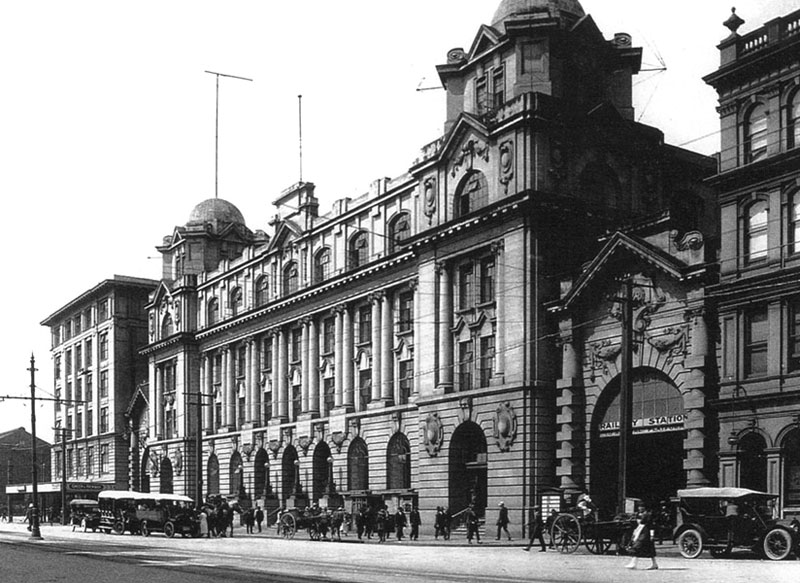 Auckland Chief Post Office c1915